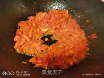 Make Shrimp pasta step 2