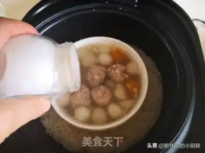 Make Three-ball soup step 10