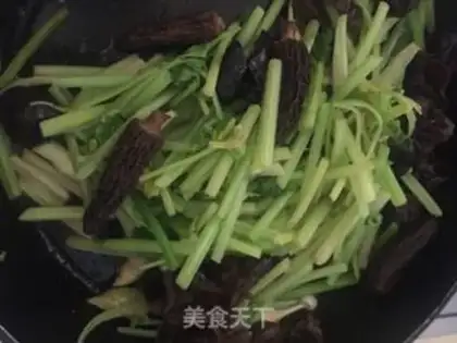 Make Fried celery step 4
