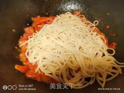 Make Shrimp pasta step 4