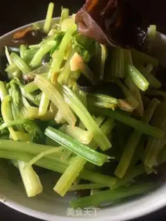 Make Fried celery step 5