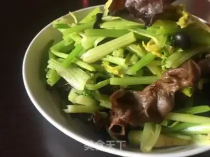 Make Fried celery step 6