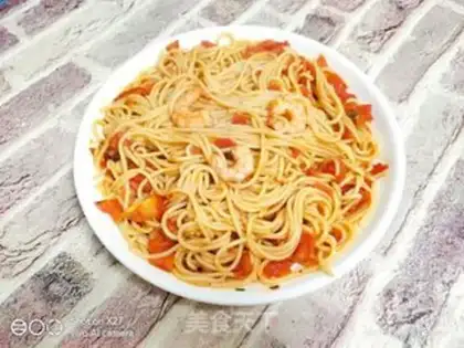 Make Shrimp pasta step 7