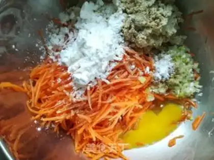 Make Carrot tofuball step 3