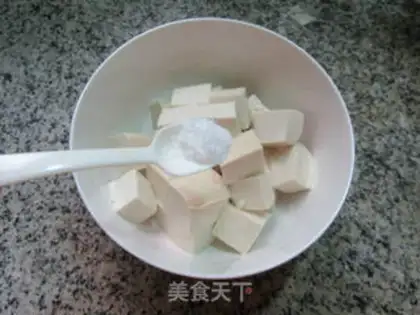 Make Spicy sausage tofu step 4