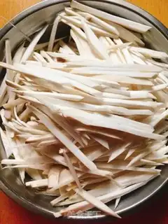Make Sodium apricot mushroom step 0