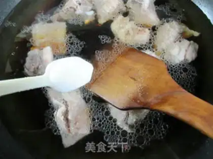 Make Chestnuts burn ribs step 5