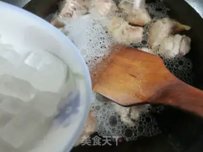 Make Chestnuts burn ribs step 6