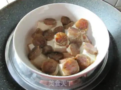 Make Spicy sausage tofu step 8