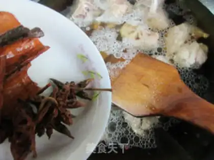 Make Chestnuts burn ribs step 7