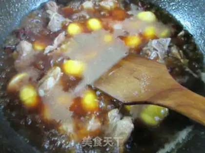 Make Chestnuts burn ribs step 9