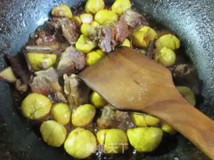 Make Chestnuts burn ribs step 10