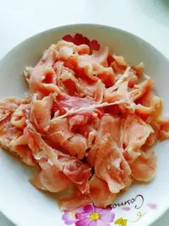 Make Autumn fried meat step 2