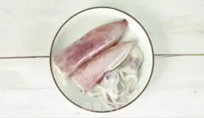 Make Honey stewed squid step 0