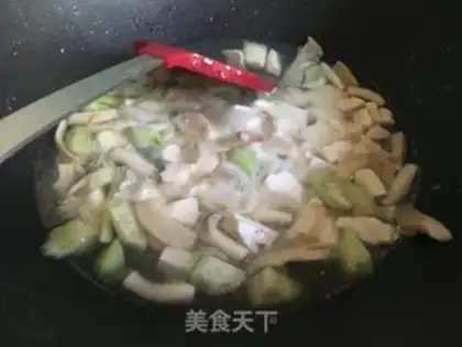 Make ♪ Fresh melon egg soup ♪ step 6