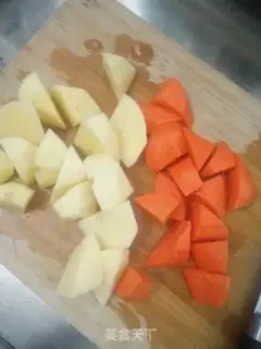 Make Potato beef step 1