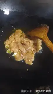 Make Chicken chest fried golden mushrooms step 3