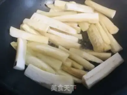 Make Meat and eggplant step 1
