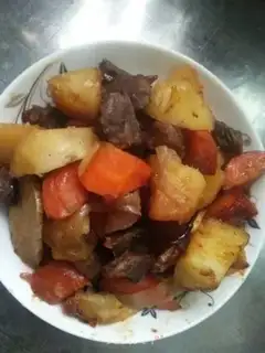 Make Potato beef step 7