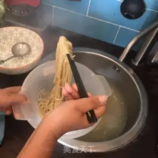Make Homemade cold noodles step 4