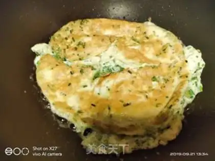 Make Cream fried eggs step 4