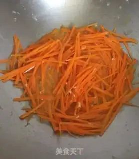 Make Three pieces of rice powder step 7