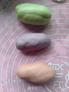 Make ♪ The pink pink mooncake ♪ step 5