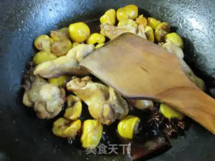 Make Chestnut fried chicken wings step 9