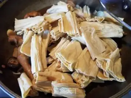 Make A chicken with mushrooms step 10