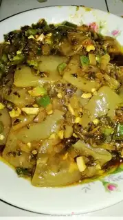 Make Sour sauce and taco tofu step 4