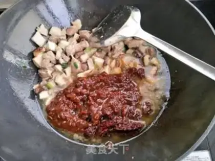 Make Frozen sauce and rice step 8