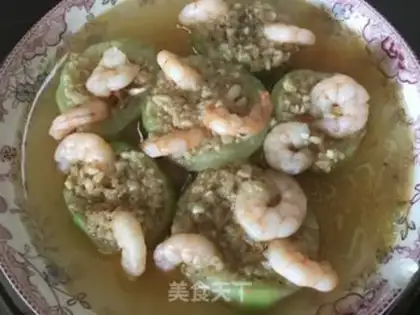 Make Garlic melon shrimp step 7