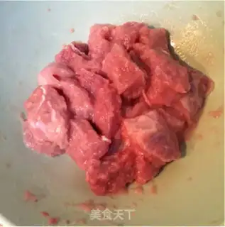 Make Potato Mountain meat step 1