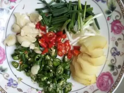 Make Spicy fish step 2