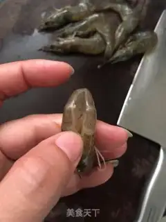 Make Cheese-juice shrimp step 0