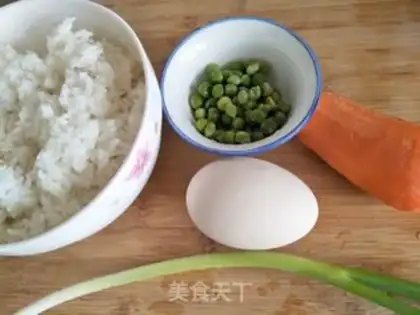 Make Duck egg fried rice step 0
