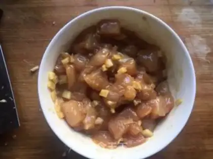 Make Soy chicken chest step 2