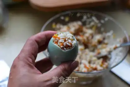 Make Rice eggs step 7