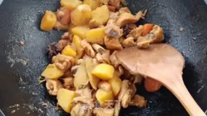 Make Chicken leg and potatoes step 9