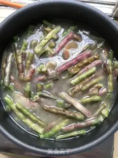 Make Five bouquets of bean soup step 4