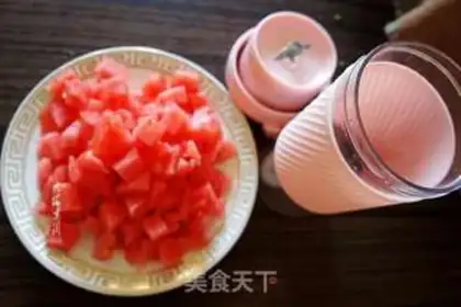 Make Fresh watermelon juice step 2