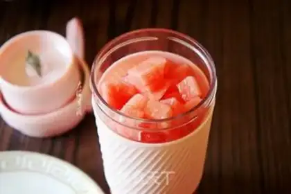 Make Fresh watermelon juice step 3