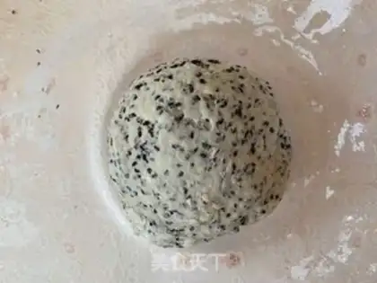 Make Black sesame cookies step 8