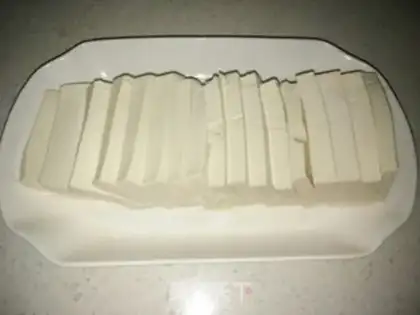 Make Squeeze meat and tofu step 3