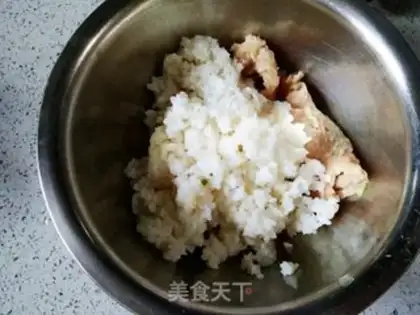 Make Riceball step 1