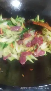 Make Sausage and celery step 5