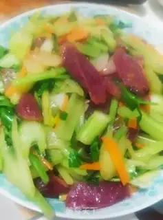 Make Sausage and celery step 6