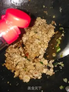 Make Squeeze meat and tofu step 11