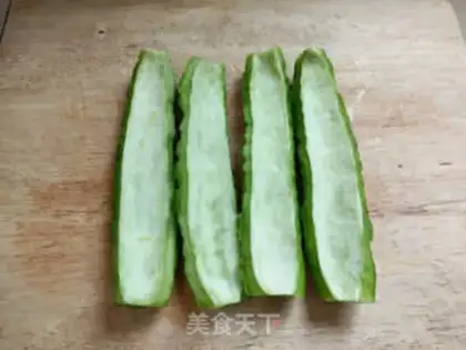 Make Garlic soybeans step 1