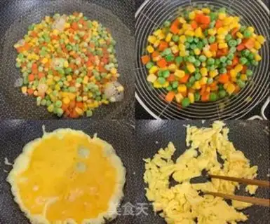 Make Shrimp rice step 1